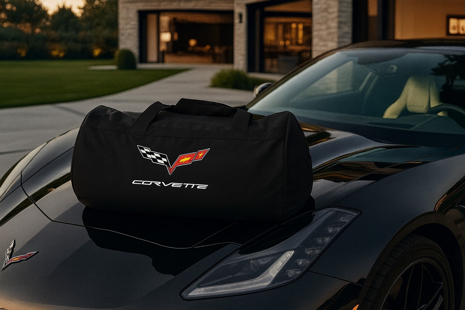 Luxury Corvette Duffel - Trunk Bag 12" × 20"