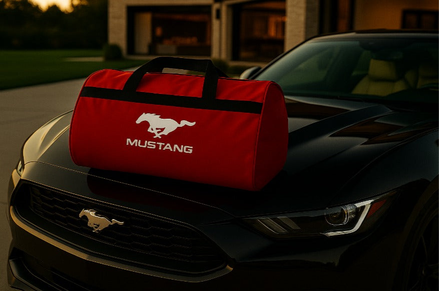 Luxury Mustang Duffel - Trunk Bag 12" × 20"