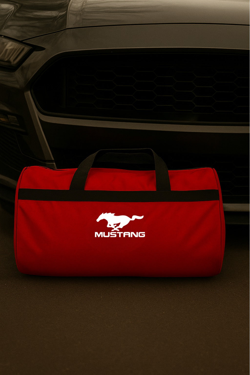 Luxury Mustang Duffel - Trunk Bag 12" × 20"