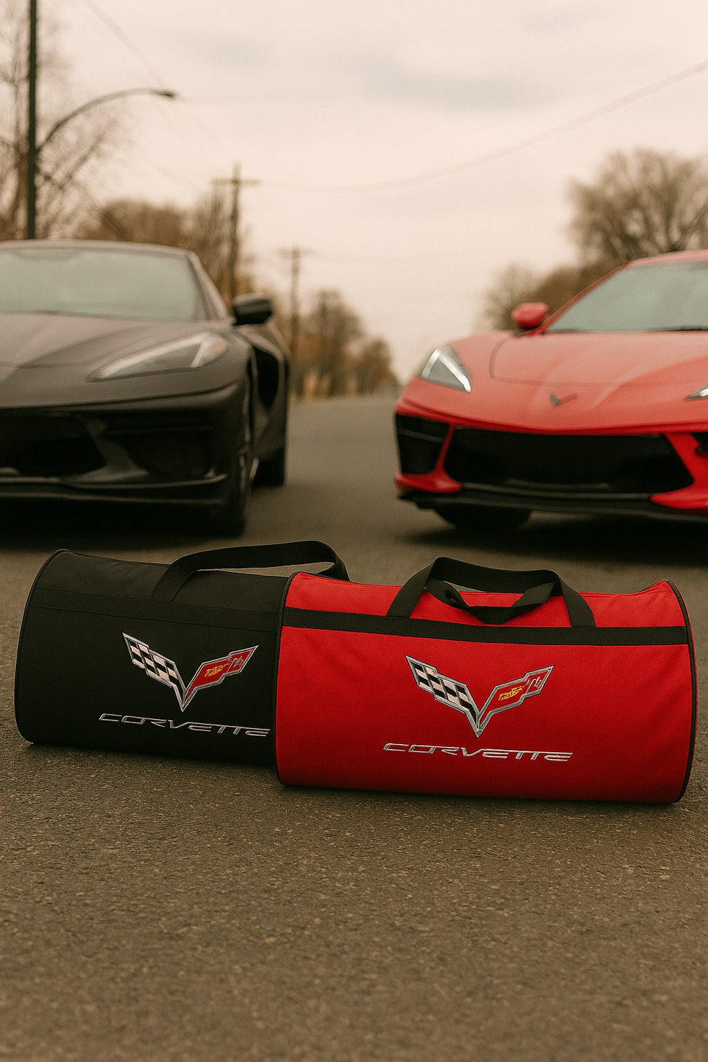 Luxury Corvette Duffel - Trunk Bag 12" × 20"