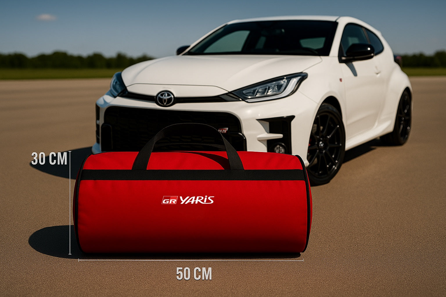 Luxury GR YARIS Duffel - Trunk Bag 12" × 20"