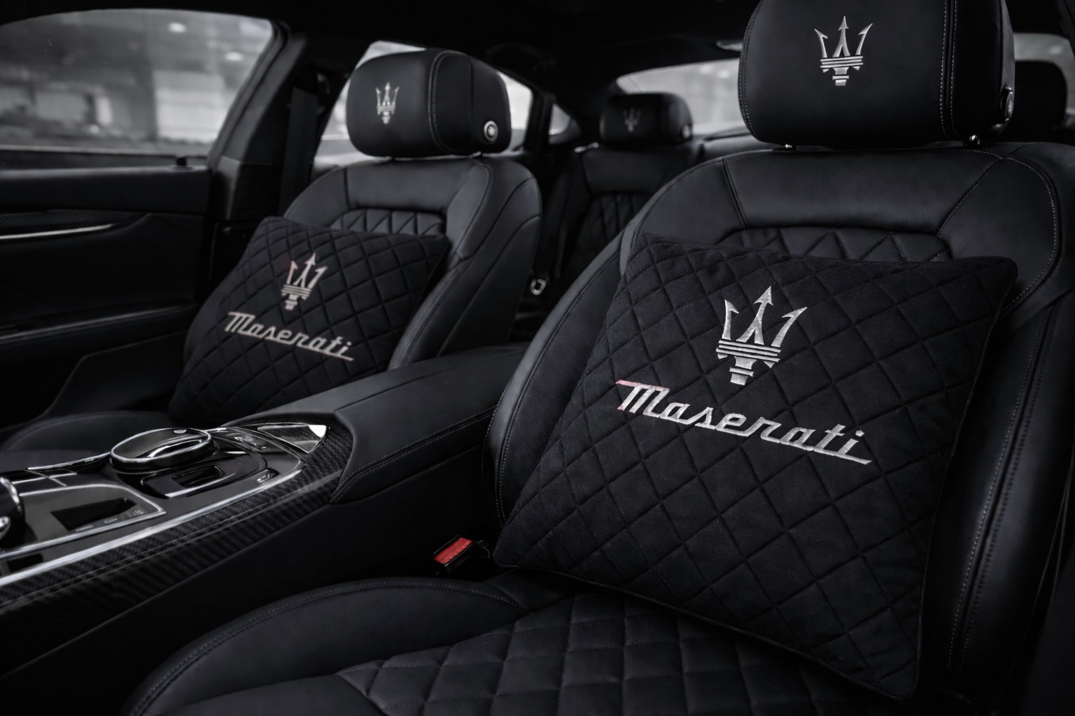 Maserati Velvet Lumbar Cushion - 2 PCS