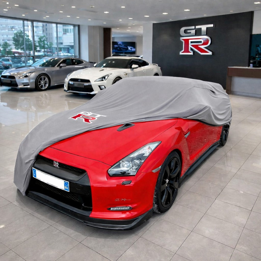 Indoor Car Cover Compatible with Nissan GTR Models – Dustproof, Soft Protection