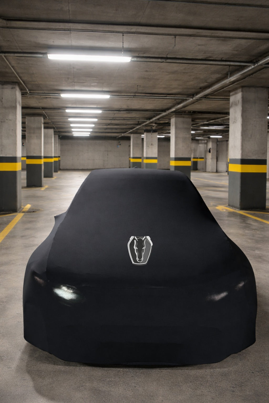 Indoor Car Cover Compatible with Mustang Darkhorse Models – Dustproof, Soft Protection