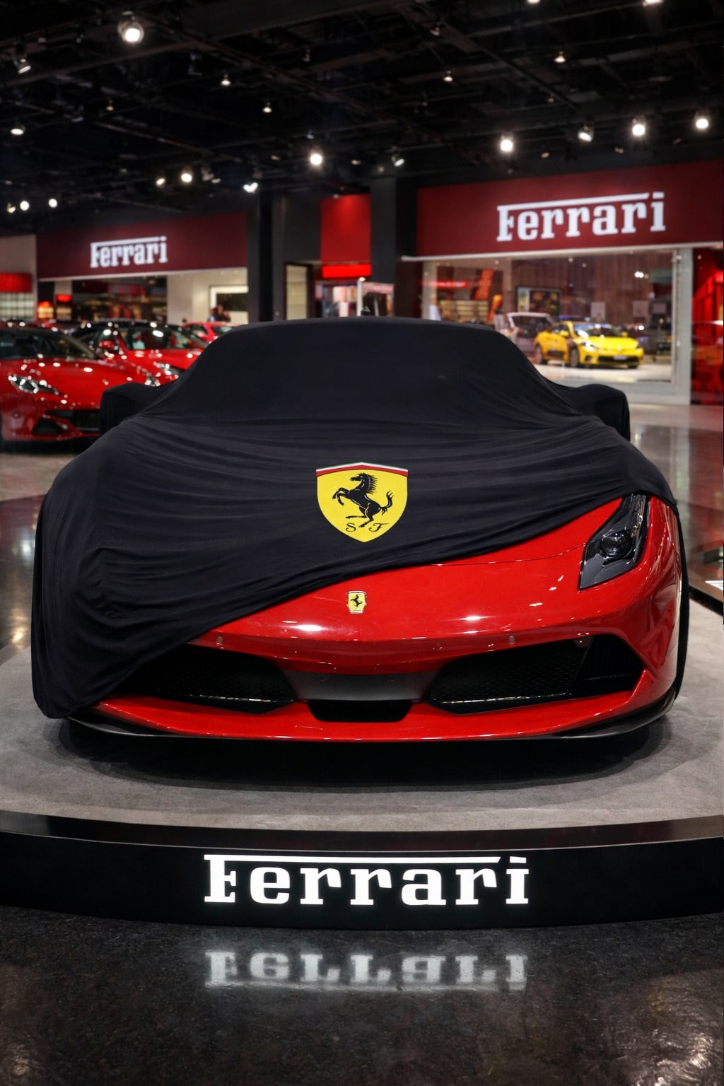 Indoor Car Cover Compatible with Ferrari Models – Dustproof, Soft Protection