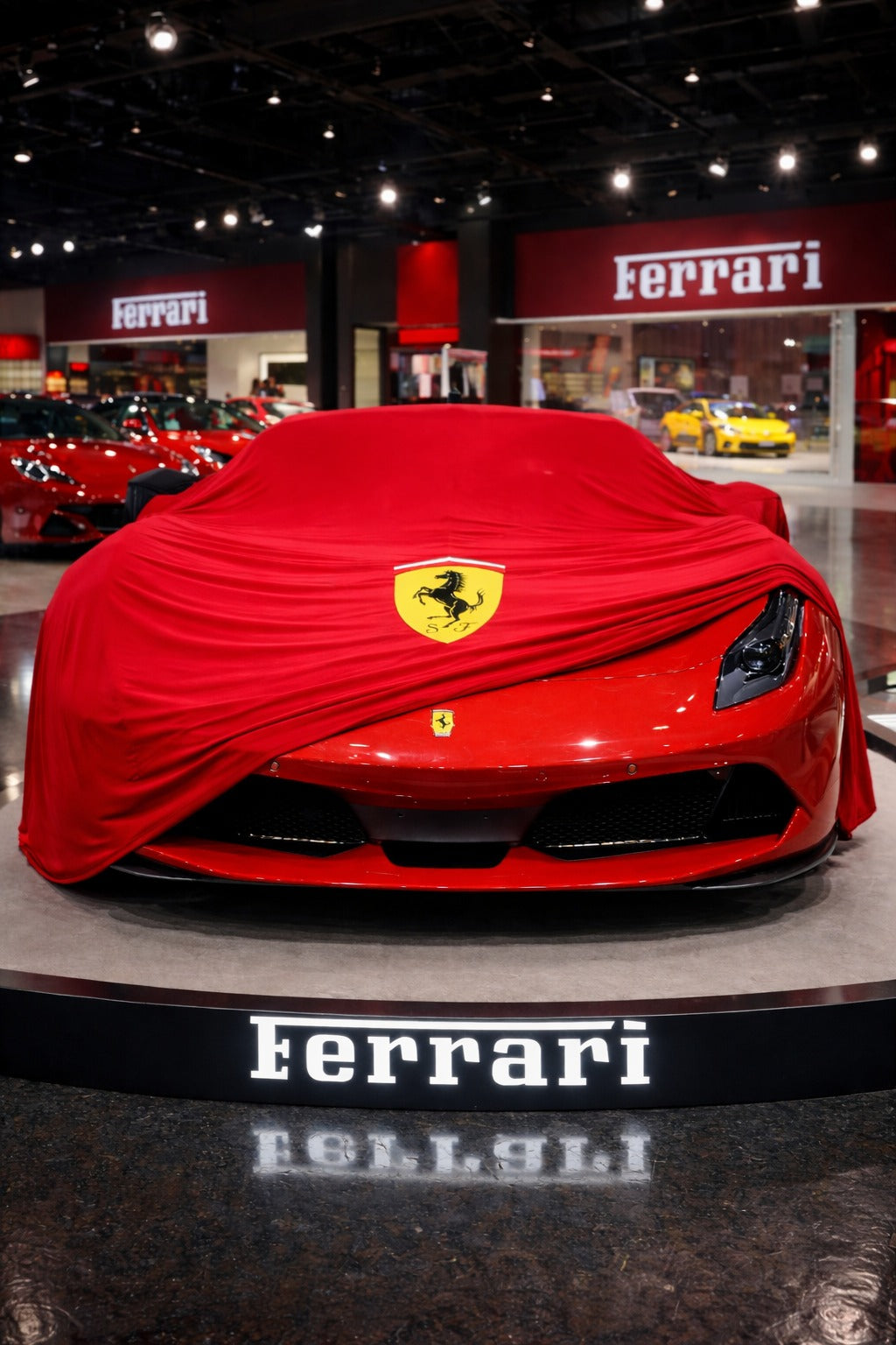 Indoor Car Cover Compatible with Ferrari Models – Dustproof, Soft Protection