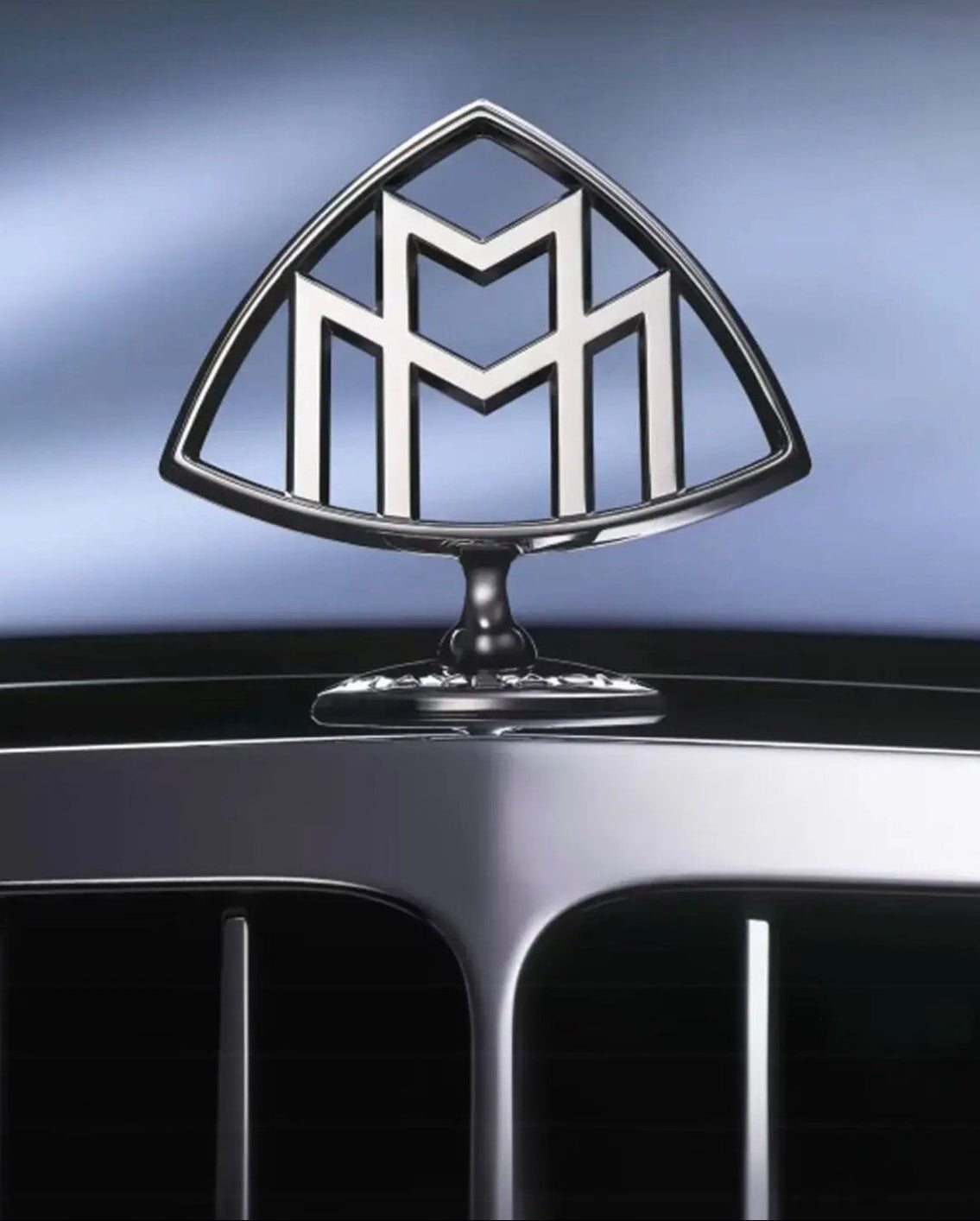 Luxury Maybach Emblem & Hood Ornament Set 5 Piece Premium Collection
