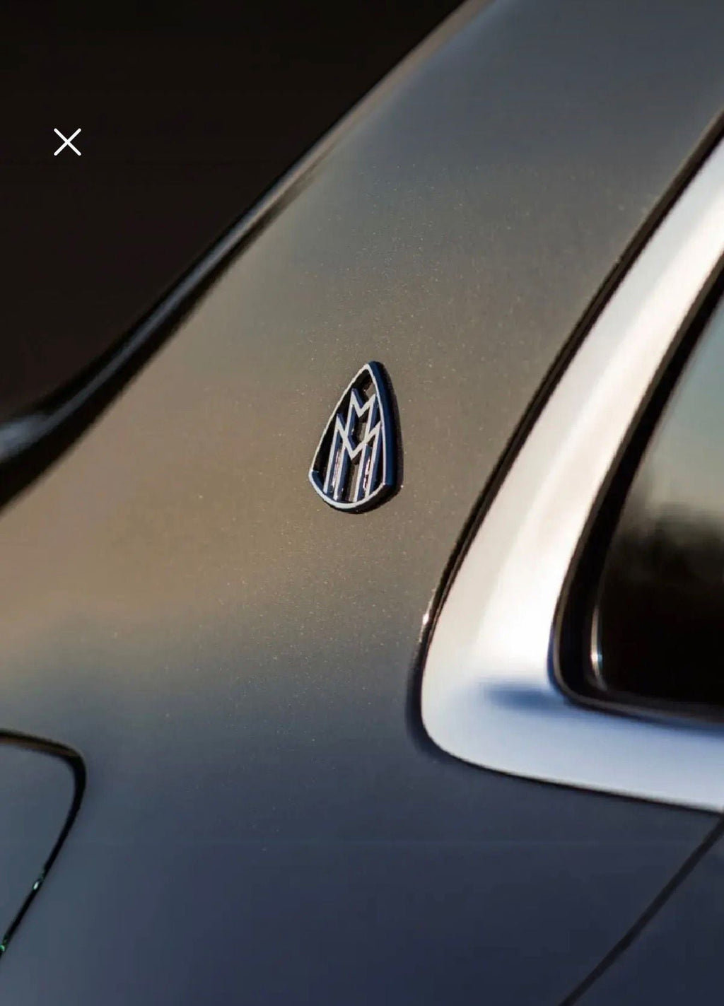 Luxury Maybach Emblem & Hood Ornament Set 5 Piece Premium Collection