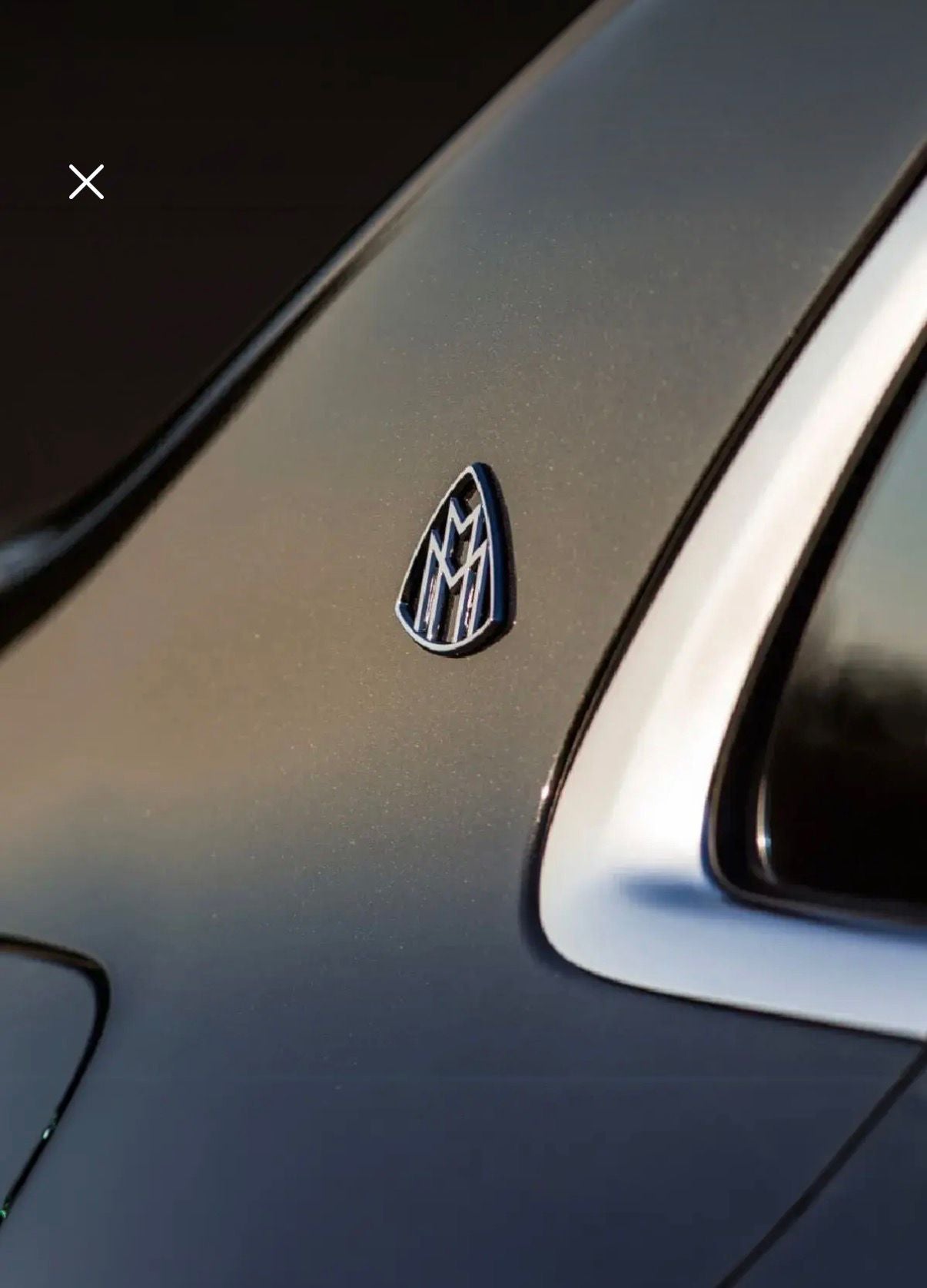 Luxury Maybach Emblem & Hood Ornament Set 5 Piece Premium Collection