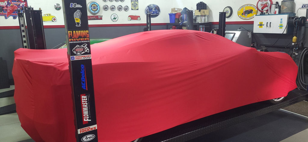 Indoor Car Cover Compatible with Corvette Models – Dustproof, Soft Protection
