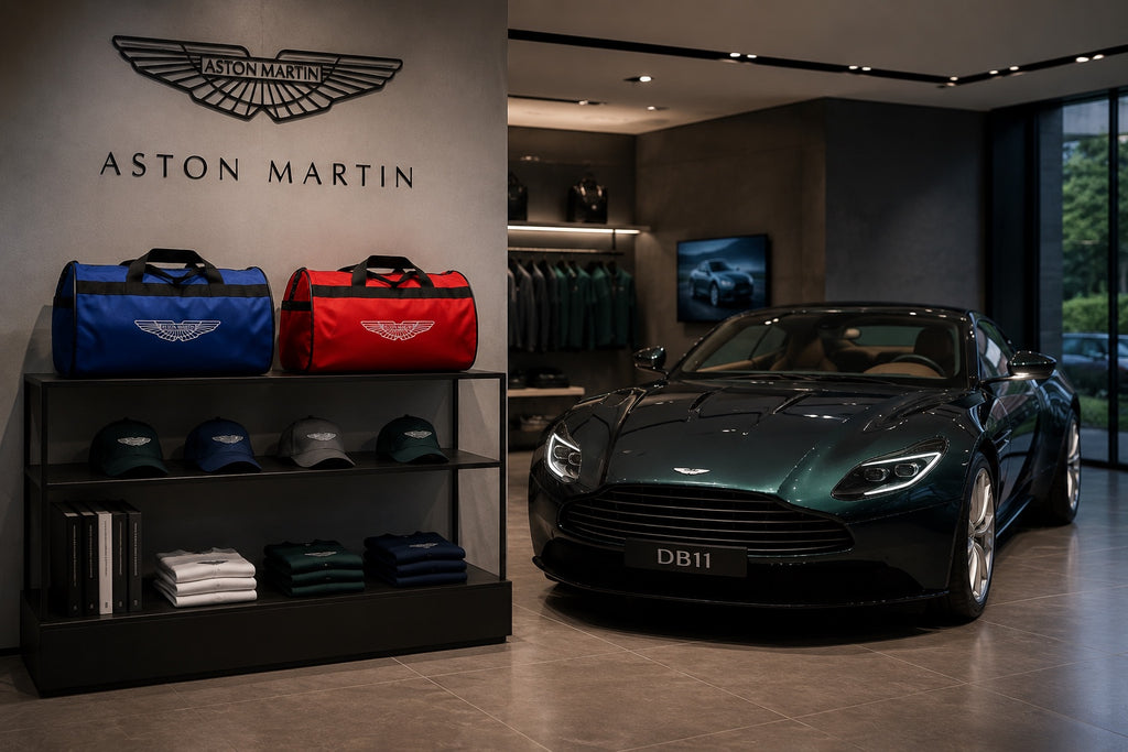 Luxury Aston Martin Duffel - Trunk Bag 12" × 20"