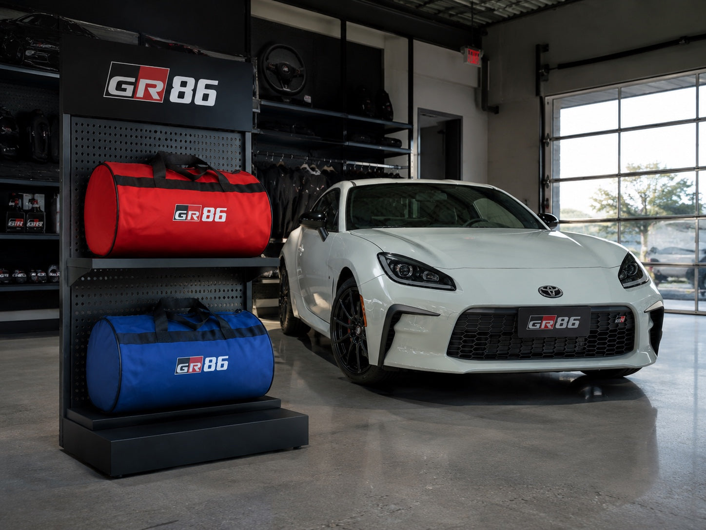 Luxury GR86 Duffel - Trunk Bag 12" × 20"