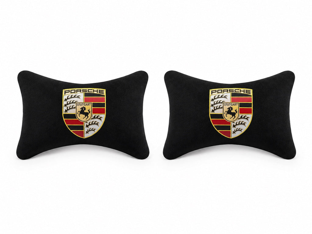 PORSCHE Velvet Neck Pillow, 2pcs