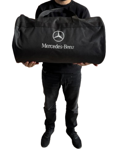 Luxury Mercedes-Benz Duffel Bag - Trunk Bag 12" × 20"