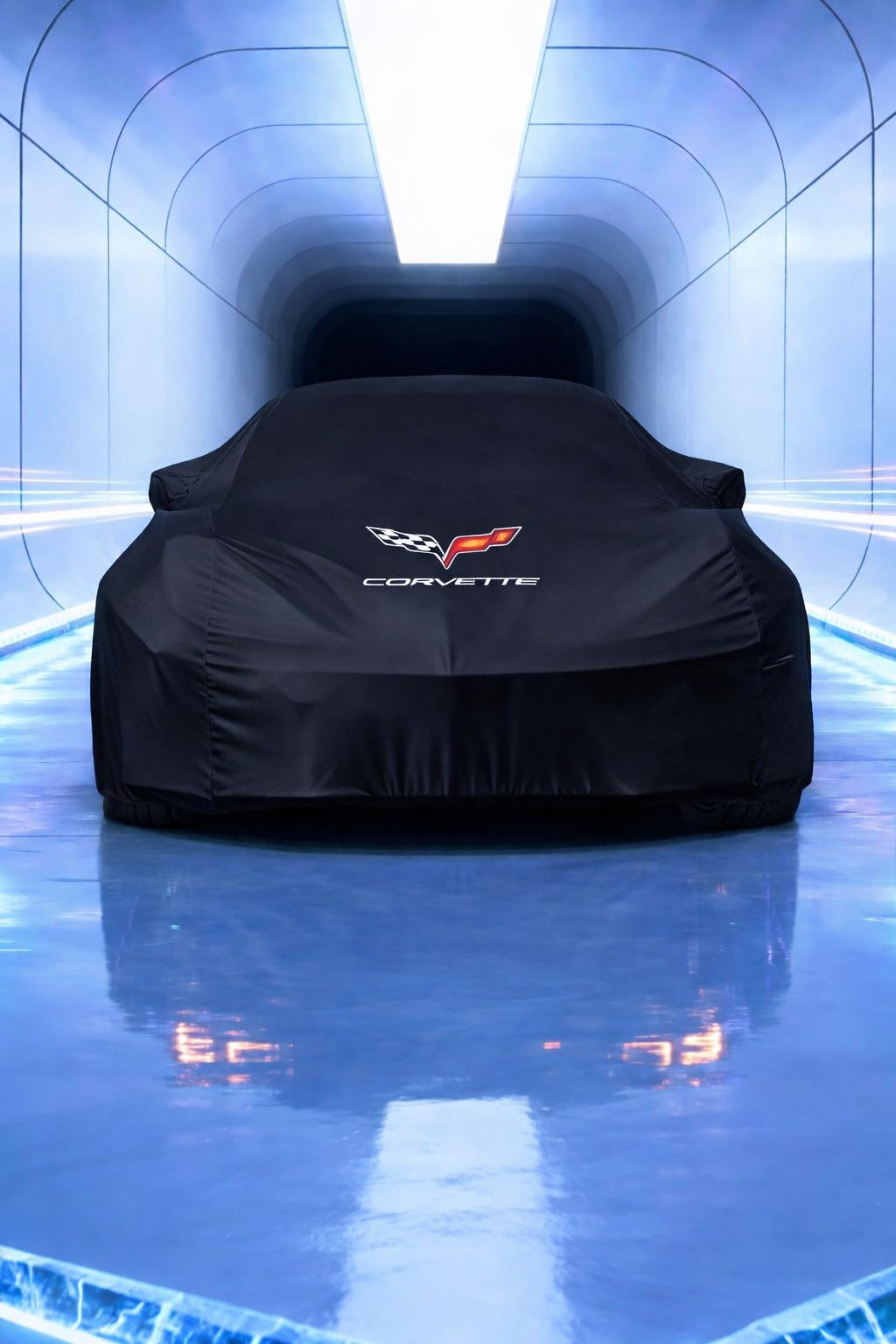 Indoor Car Cover Compatible with Corvette Models – Dustproof, Soft Protection