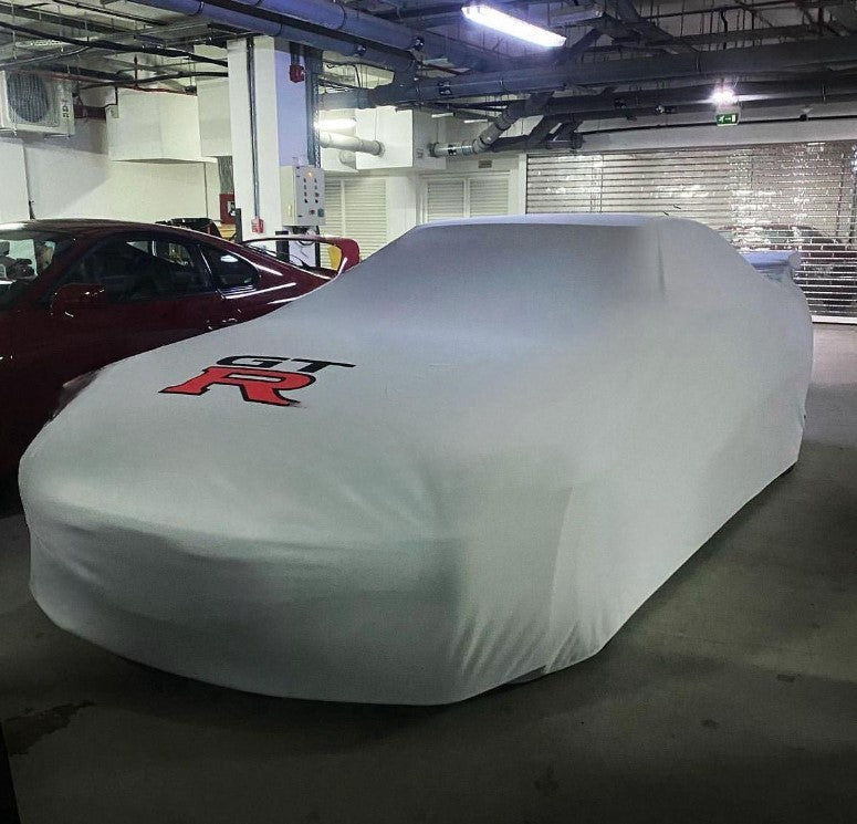 Indoor Car Cover Compatible with Nissan GTR Models – Dustproof, Soft Protection