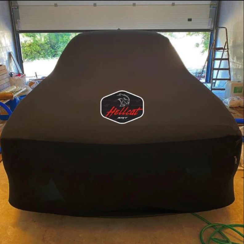 Indoor Car Cover Compatible with Dodge Hellcat Models – Dustproof, Soft Protection