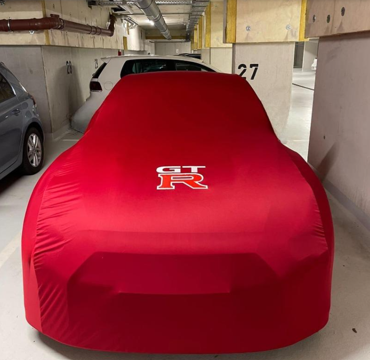 Indoor Car Cover Compatible with Nissan GTR Models – Dustproof, Soft Protection