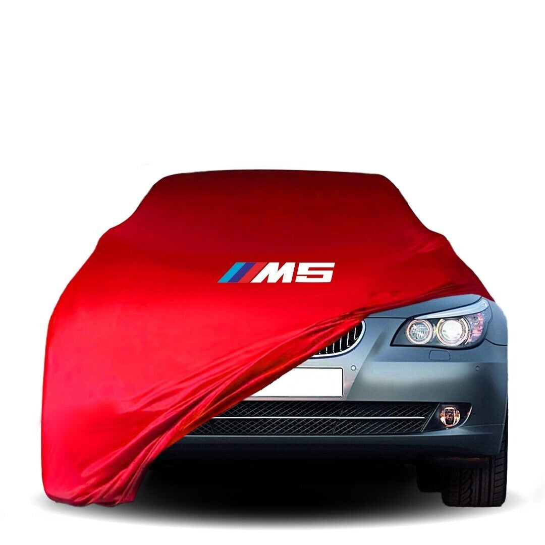 Indoor Car Cover Compatible with BMW M5 Models – Dustproof, Soft Protection