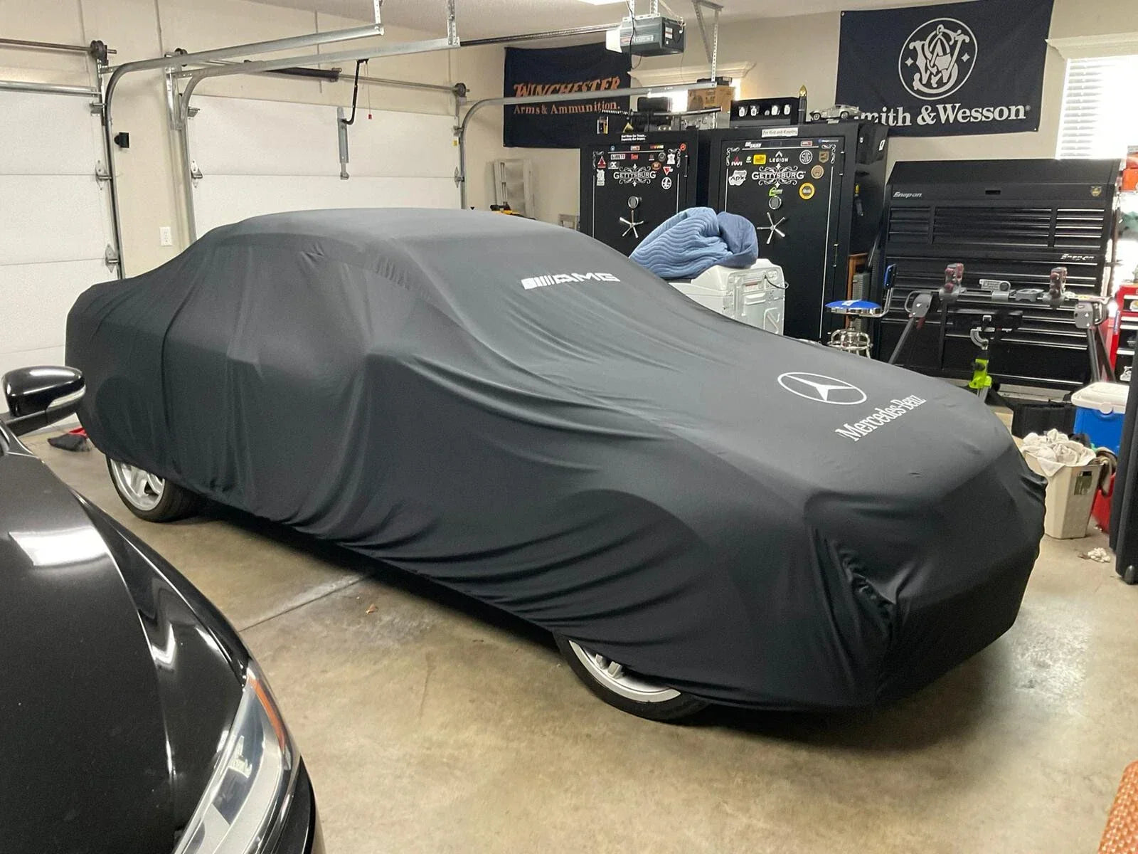 Indoor Car Cover Compatible with Mercedes Benz AMG Models – Dustproof, Soft Protection