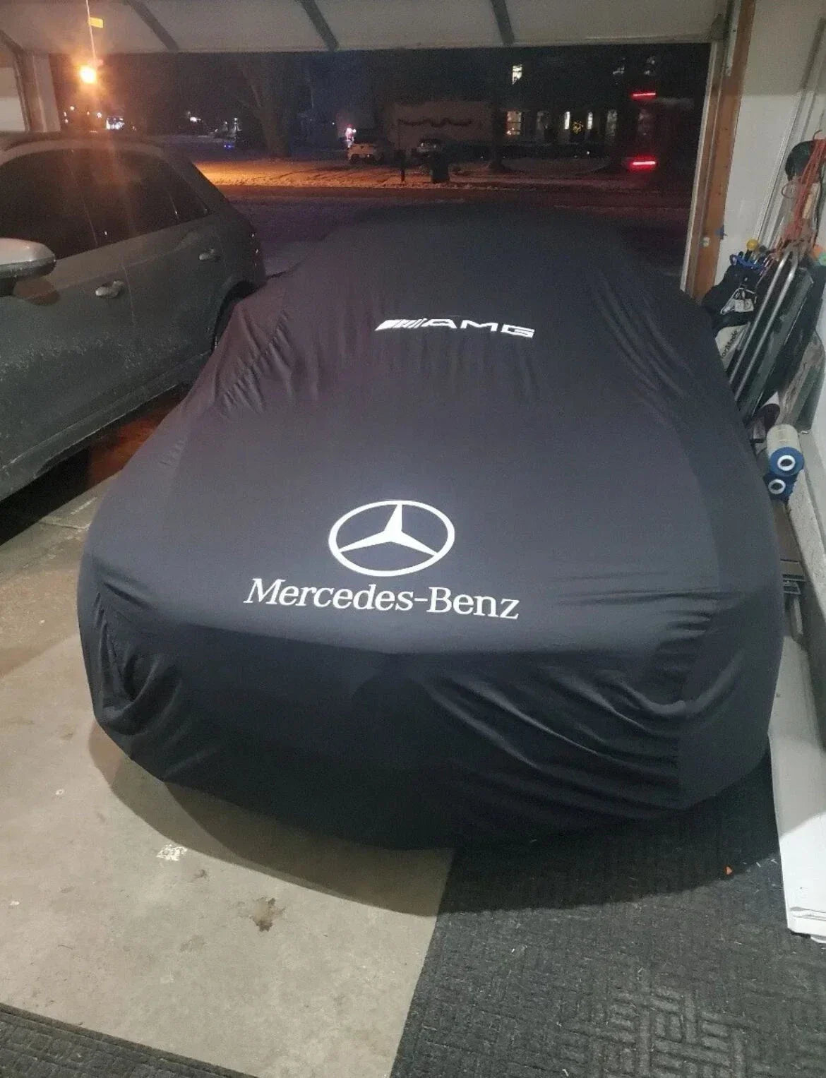 Indoor Car Cover Compatible with Mercedes Benz AMG Models – Dustproof, Soft Protection
