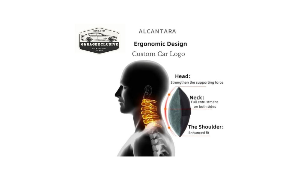 Aston Martin Alcantara Neck Pillow - 2 PCS